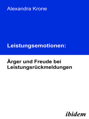 cover image of Leistungsemotionen